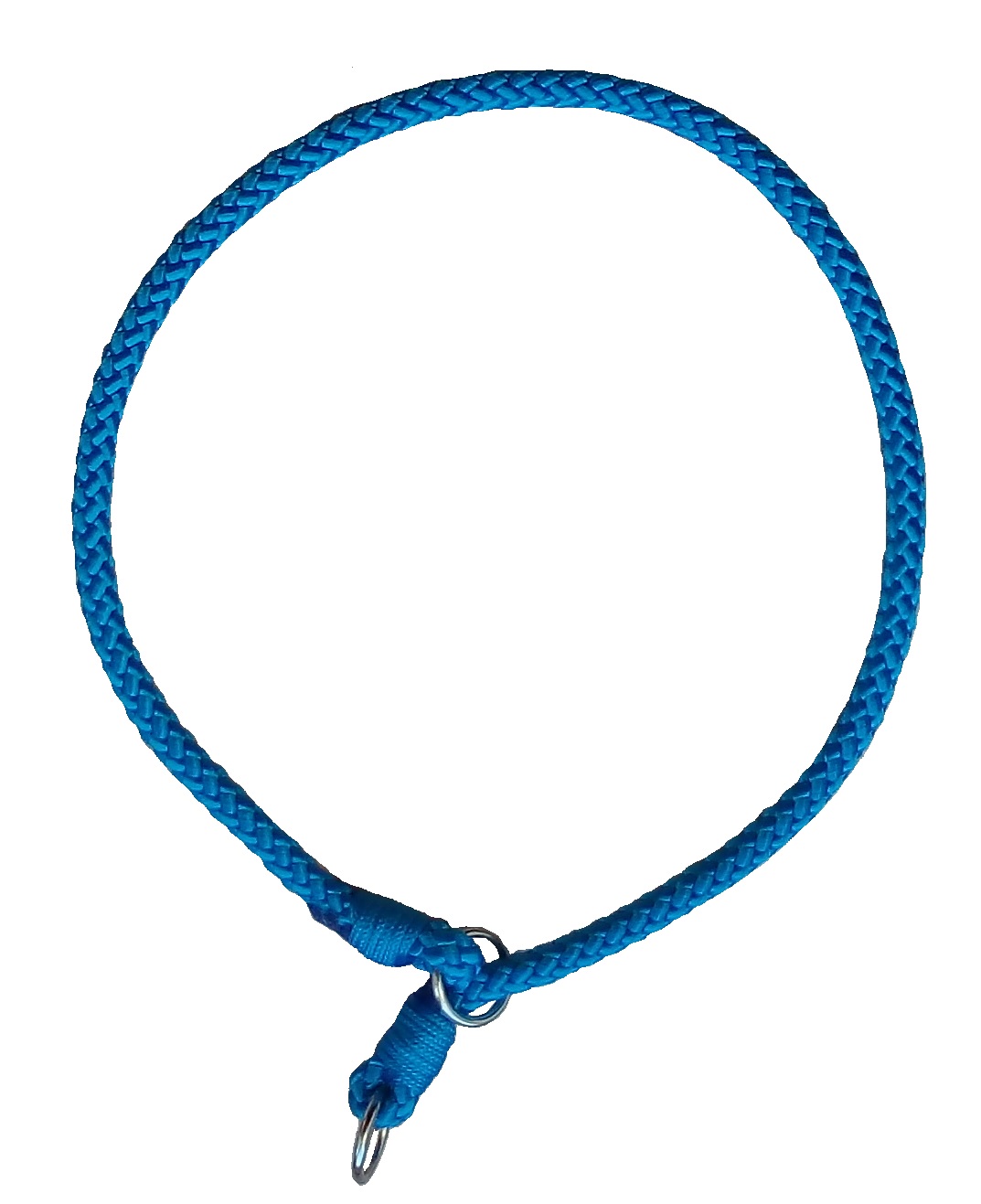 Stahovací obojek modrý_1